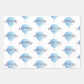 アドベンチャーアウェイズラッピング紙フラットシート ラッピングペーパーシート (正面3)