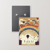 アドベンチャーアウェイズレインボーパパズ 缶バッジ (正面/裏面)