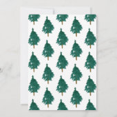 アドベンチャーアウェイズレッドテントベアーキャンプ誕生日 招待状 (裏面)