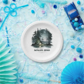 アドベンチャーアウェイズワイルド自然キャンプパーティー ペーパープレート (パーティー)