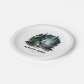 アドベンチャーアウェイズワイルド自然キャンプパーティー ペーパープレート (アングル)