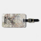 アドベンチャーアウェイズワールドトラベラーワールドマップ ラゲッジタグ (正面横)