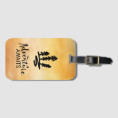 アドベンチャーアウェイツキャンピングフォレスト ラゲッジタグ (正面横)