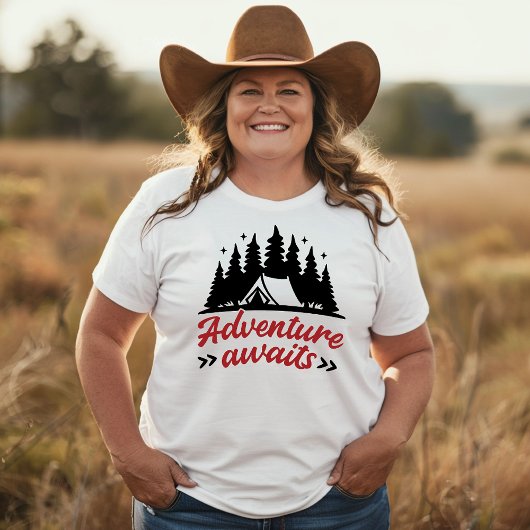 アドベンチャーアウェイツキャンピングホリデイ Tシャツ