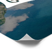 アドベンチャーアウェイツゴーItを見つけるカスタム写真引用文 ポスター (角)