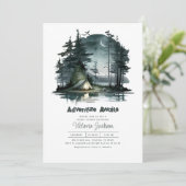 アドベンチャーアウェイツナイトスカイ自然ブライダルシャワー 招待状 (スタンド正面)