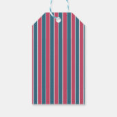 アドベンチャーアウェイツフェスティバルブルーピンクベビーシャワー ギフトタグ (裏面)