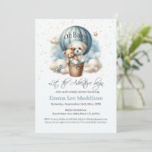 アドベンチャーアウェイツベビーパピースインホットエアバルーン 招待状 (スタンド正面)