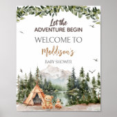 アドベンチャーアウェイツマウンテンウェルカム ポスター (正面)