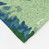 アドベンチャーアウェイツマウンテン フリースブランケット (角)