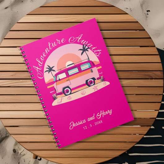 アドベンチャーアウェイツヴィンテージカンパーバントラベル ノートブック