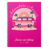 アドベンチャーアウェイツヴィンテージカンパーバントラベル ノートブック (正面)