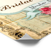 アドベンチャーアウェイツヴィンテージワールドマップバラ ポスター (角)