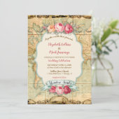 アドベンチャーアウェイツヴィンテージワールドマップバラ 招待状 (スタンド正面)