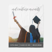 アドベンチャーアウェイツ大学院フリースブランケット フリースブランケット (正面)