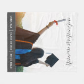 アドベンチャーアウェイツ大学院フリースブランケット フリースブランケット (正面(横))