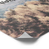 アドベンチャーアウェイツ自然マウンテンキャンプ引用文 ポスター (角)