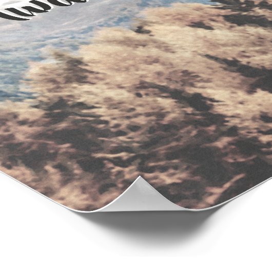 アドベンチャーアウェイツ自然マウンテンキャンプ引用文 ポスター (角)