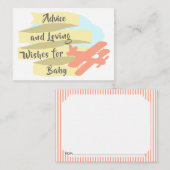 アドベンチャーアドバイスカードベビー アドバイスカード (正面/裏面)