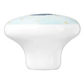 アドベンチャーアビエーションキュートベアーブルー飛行機 セラミックノブ (側面)