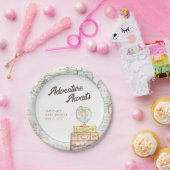 アドベンチャーアワイパーソナライズされたズベビーシャワープレート ペーパープレート (パーティー)