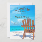 アドベンチャーアワイビーチチェアリタイアメントパーティー 招待状 (正面)