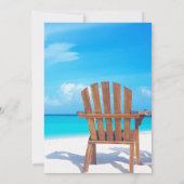 アドベンチャーアワイビーチチェアリタイアメントパーティー 招待状 (裏面)