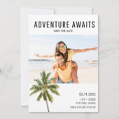 アドベンチャーアワイビーチデスティネーションフォト結婚ズ セーブザデート (正面)