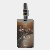 アドベンチャーアワイモダンツ引用文シェイクスピア ラゲッジタグ (正面縦)