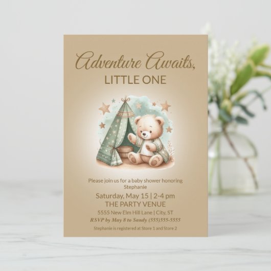 アドベンチャーアワイ男女兼用ツベアベビー 招待状 (スタンド正面)