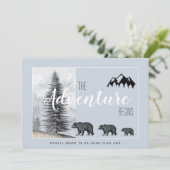 アドベンチャーアワイ素朴ズウッドランドベアーズ誕生 案内状 (スタンド正面)