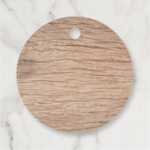 アドベンチャーアワイ素朴ズサンフラワーベビーシャワー フェイバータグ (裏面)