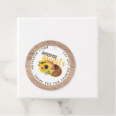 アドベンチャーアワイ素朴ズサンフラワーベビーシャワー フェイバータグ (インサイチュ)