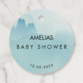 アドベンチャーアワイ素朴ツウォーターカラーマウンテン フェイバータグ (裏面)