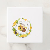 アドベンチャーアワイ素朴ツサンフラワーズブライダルシャワー フェイバータグ (インサイチュ)