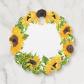 アドベンチャーアワイ素朴ツサンフラワーズブライダルシャワー フェイバータグ (裏面)