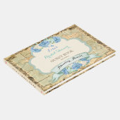 アドベンチャーアワitsヴィンテージワールドマップブルーアジサイ ゲストブック (コーナー)