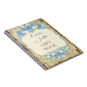 アドベンチャーアワitsヴィンテージワールドマップブルーアジサイ ノートブック (右側)