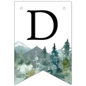 アドベンチャーアワits素朴な山々 バンティングフラッグ (第2の旗)