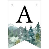 アドベンチャーアワits素朴な山々 バンティングフラッグ (第1の旗)