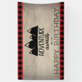 アドベンチャーアワits誕生日|ウッドバッファロープレイド 横断幕 (縦)