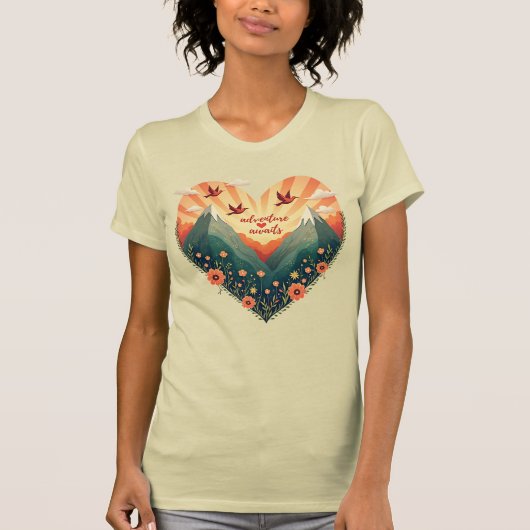 アドベンチャーアワits -自然愛好家 tシャツ (正面)