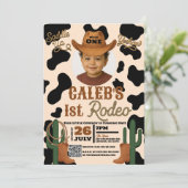 アドベンチャーインザウェストワイルド1 ONE 1st Rodeoパーティー 招待状 (スタンド正面)