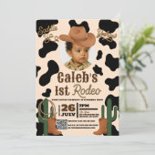 アドベンチャーインザウェストワイルド1 ONE 1st Rodeoパーティー 招待状 (スタンド正面)