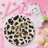 アドベンチャーインザワイルドウエストロデオ誕生日 ペーパープレート (パーティー)