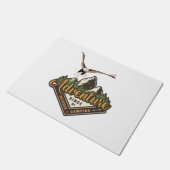 アドベンチャーイーグルハイキング山脈 ドアマット (アングル)