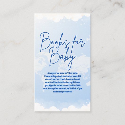 アドベンチャーウェイズブックスベビー エンクロージャーカード (正面)