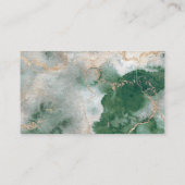 アドベンチャーウッドランドキノコ男の赤ちゃんシャワー エンクロージャーカード (裏面)