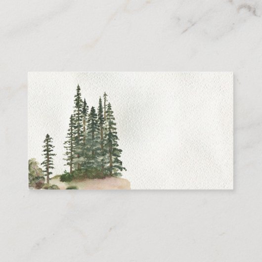 アドベンチャーウッドランドナショナルフォレストおむつラッフルE エンクロージャーカード (裏面)