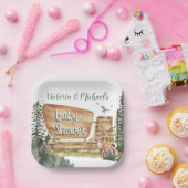 アドベンチャーウッドランド国立公園赤ちゃんシャワー ペーパープレート (パーティー)